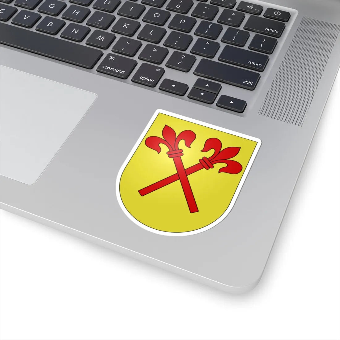 Brislach-coat of arms (Switzerland) (Coat of Arms) STICKER Vinyl Kiss-Cut Decal - The Sticker Space
