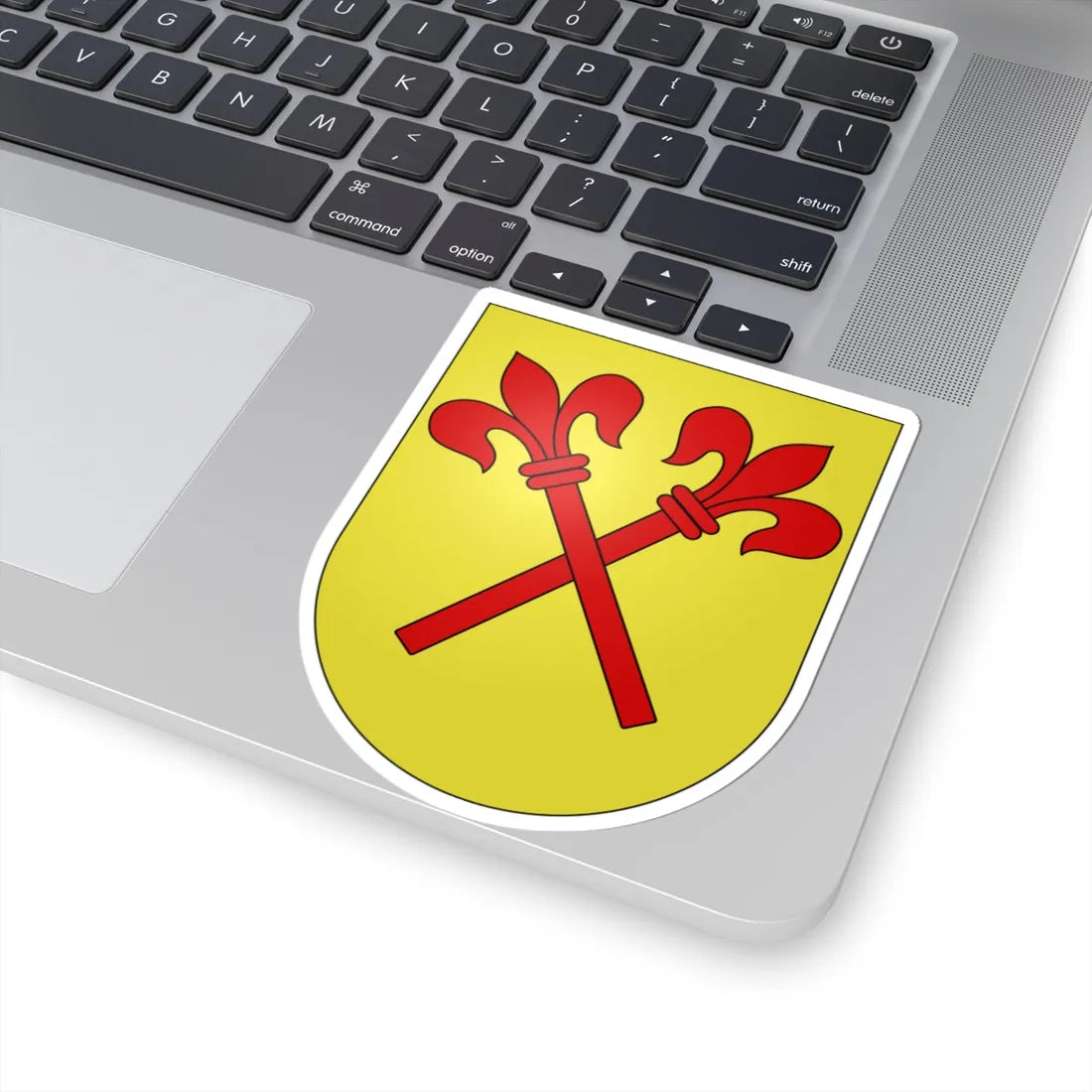 Brislach-coat of arms (Switzerland) (Coat of Arms) STICKER Vinyl Kiss-Cut Decal - The Sticker Space