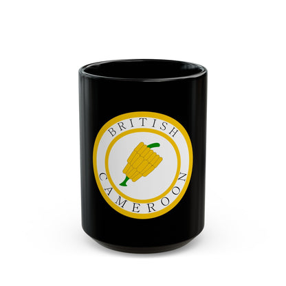 British Cameroons Seal - Black Coffee Mug-15oz-The Sticker Space