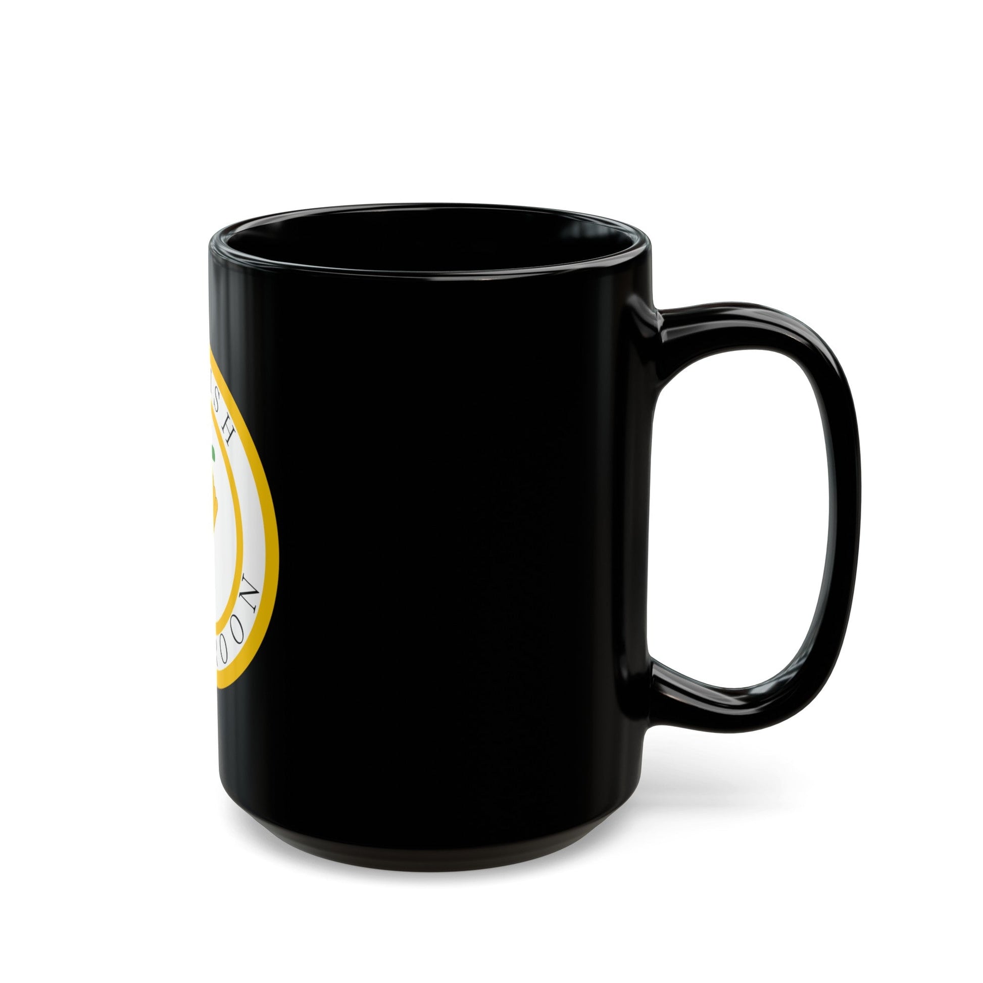 British Cameroons Seal - Black Coffee Mug-The Sticker Space