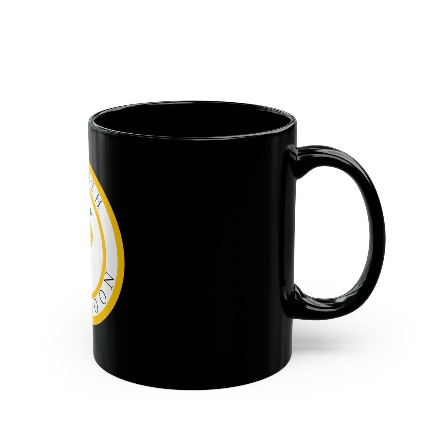 British Cameroons Seal - Black Coffee Mug-The Sticker Space