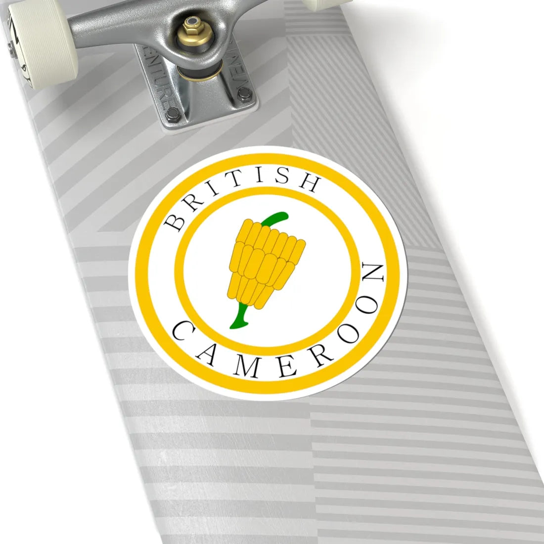 British Cameroons Seal (Cameroon) (Coat of Arms) STICKER Vinyl Kiss-Cut Decal - The Sticker Space