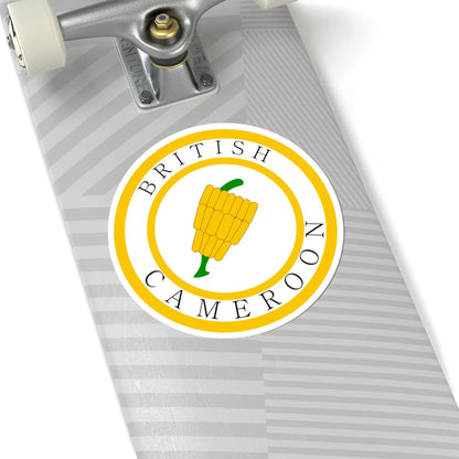 British Cameroons Seal (Cameroon) (Coat of Arms) STICKER Vinyl Kiss-Cut Decal - The Sticker Space