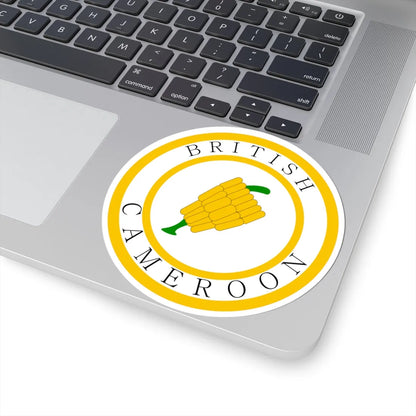 British Cameroons Seal (Cameroon) (Coat of Arms) STICKER Vinyl Kiss-Cut Decal - The Sticker Space