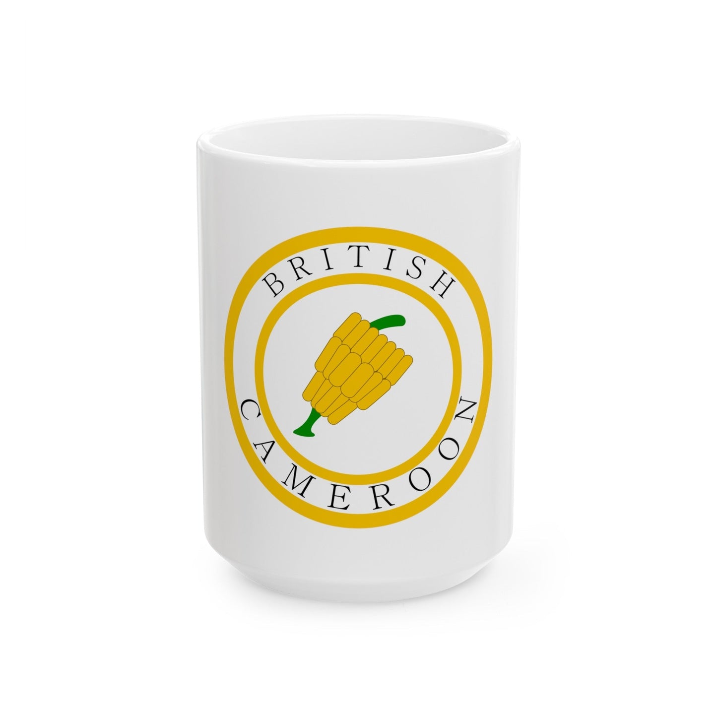 British Cameroons Seal - White Coffee Mug-15oz-The Sticker Space