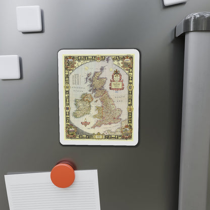 British Isles (1949) (Map) Refrigerator Magnet-The Sticker Space