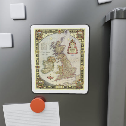 British Isles (1949) (Map) Refrigerator Magnet-The Sticker Space