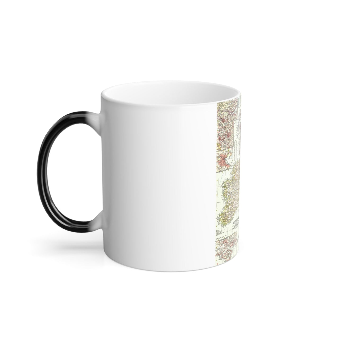 British Isles (1958) (Map) Color Changing Mug 11oz-11oz-The Sticker Space