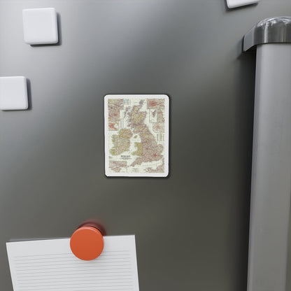 British Isles (1958) (Map) Refrigerator Magnet-The Sticker Space