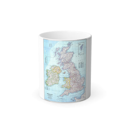 British Isles (1979) (Map) Color Changing Mug 11oz-11oz-The Sticker Space