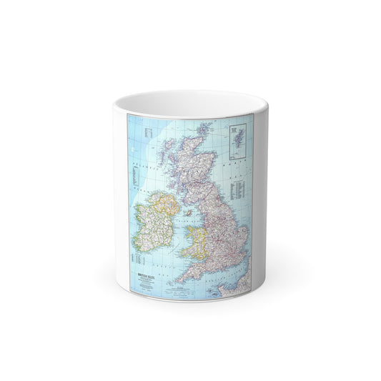 British Isles (1979) (Map) Color Changing Mug 11oz-11oz-The Sticker Space