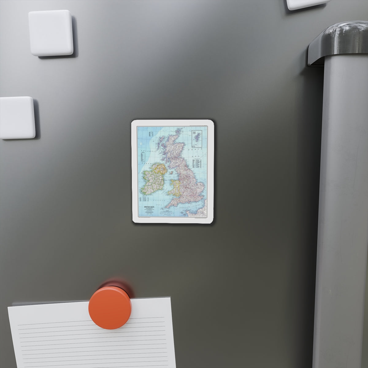 British Isles (1979) (Map) Refrigerator Magnet-The Sticker Space