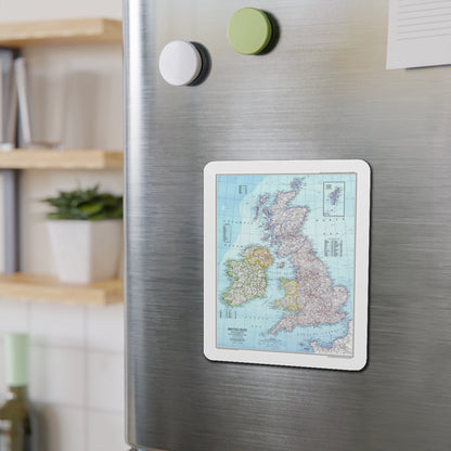 British Isles (1979) (Map) Refrigerator Magnet-The Sticker Space