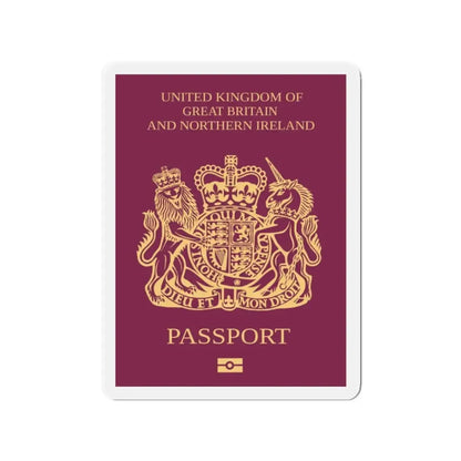 British National (Overseas) Passport - Refrigerator Magnet 2 Inch - The Sticker Space