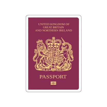British National (Overseas) Passport STICKER Vinyl Die-Cut Decal - The Sticker Space
