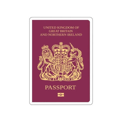 British National (Overseas) Passport STICKER Vinyl Die-Cut Decal - The Sticker Space
