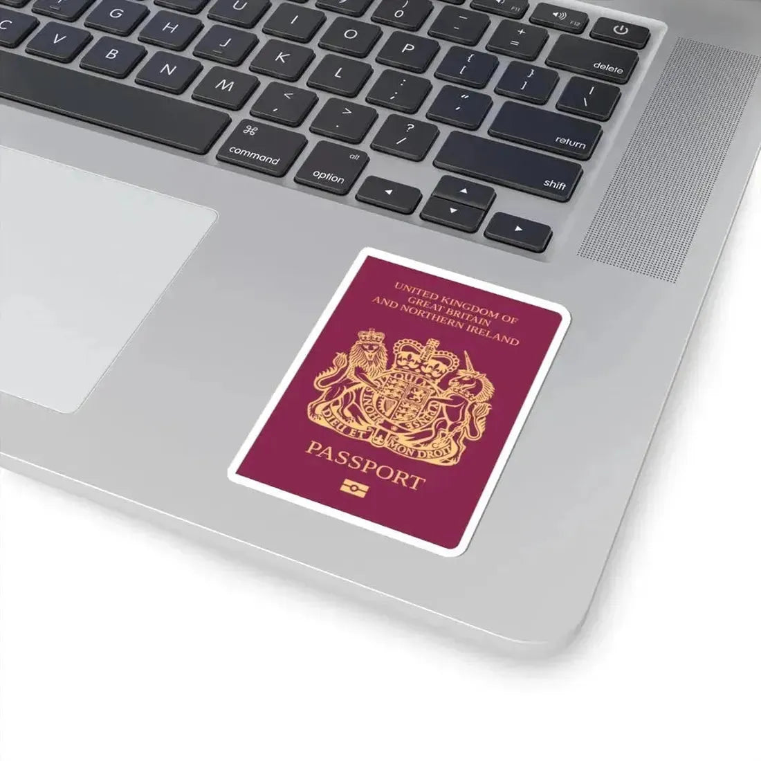 British National (Overseas) Passport - STICKER Vinyl Kiss-Cut Decal - The Sticker Space