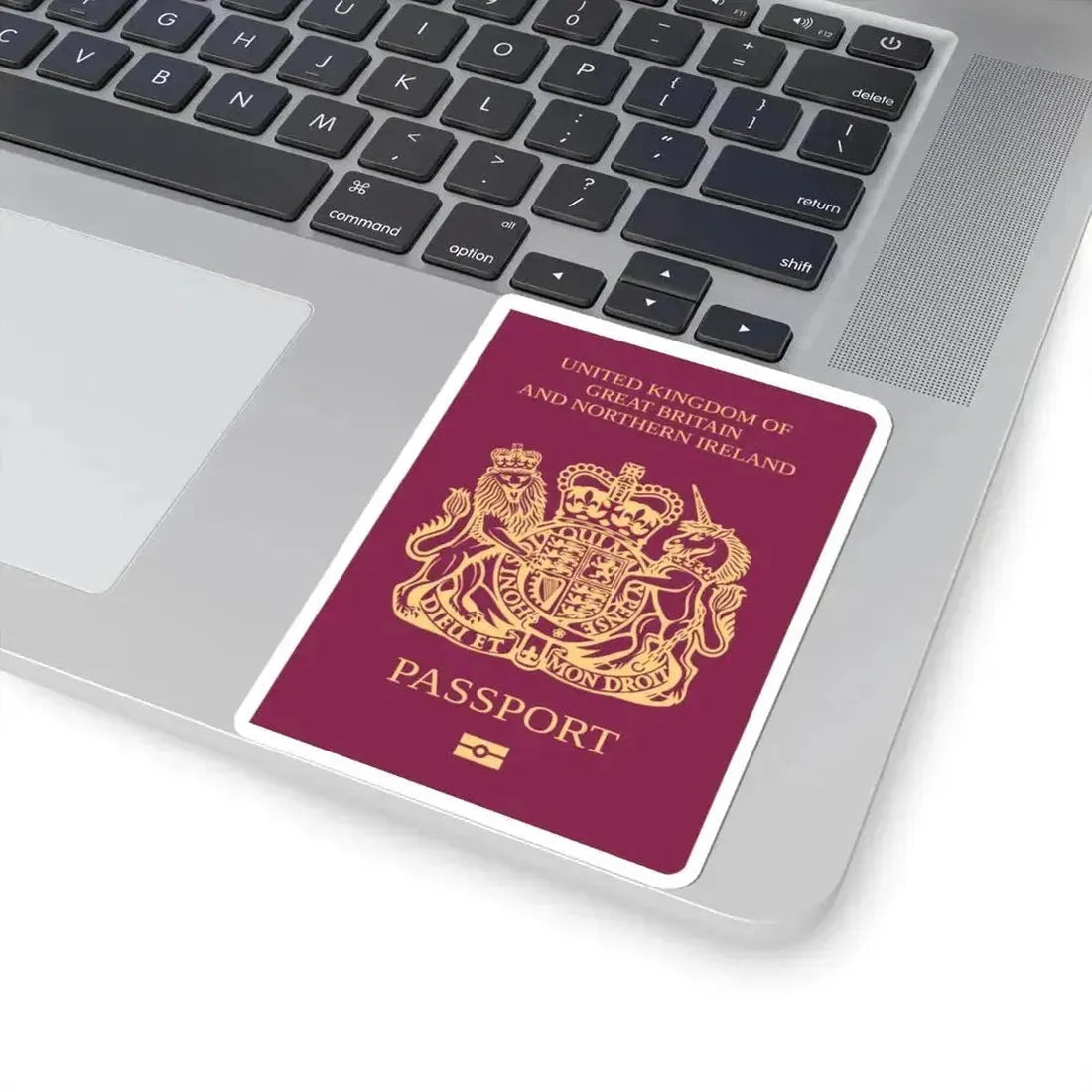 British National (Overseas) Passport - STICKER Vinyl Kiss-Cut Decal - The Sticker Space