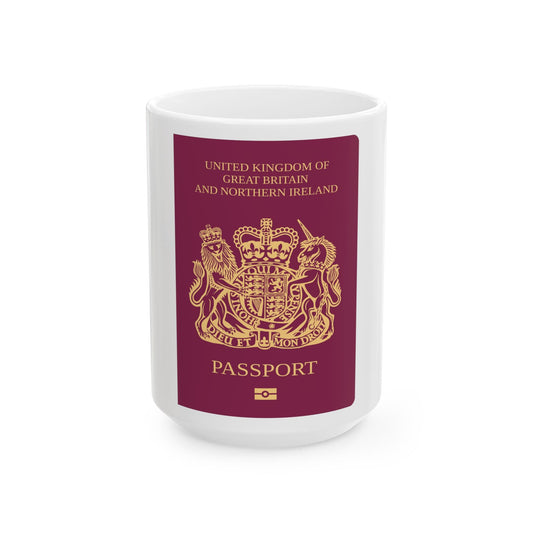 British National (Overseas) Passport - White Coffee Mug