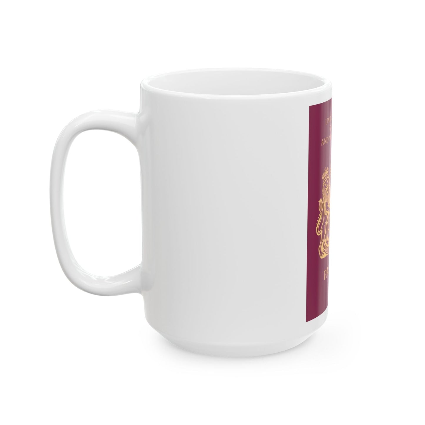 British National (Overseas) Passport - White Coffee Mug