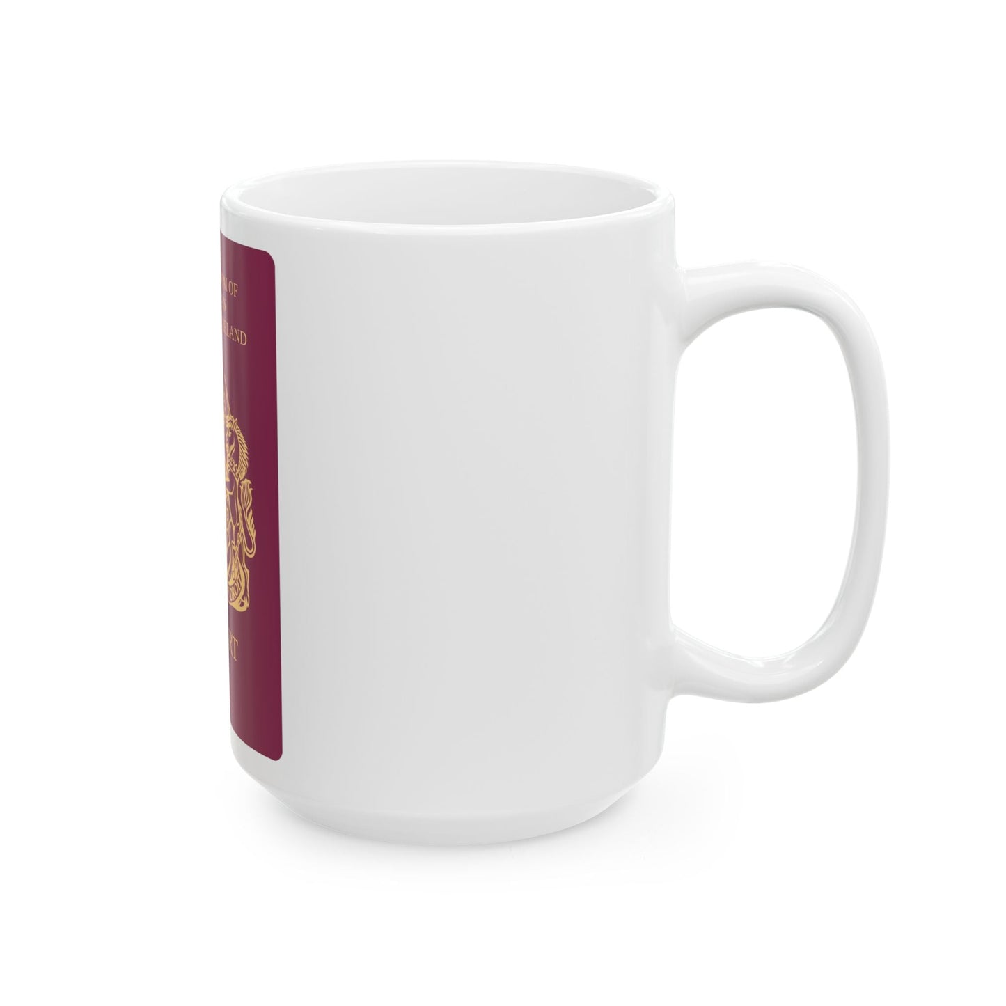 British National (Overseas) Passport - White Coffee Mug