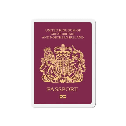 British National Passport - Refrigerator Magnet - The Sticker Space
