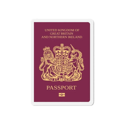 British National Passport - Refrigerator Magnet - The Sticker Space