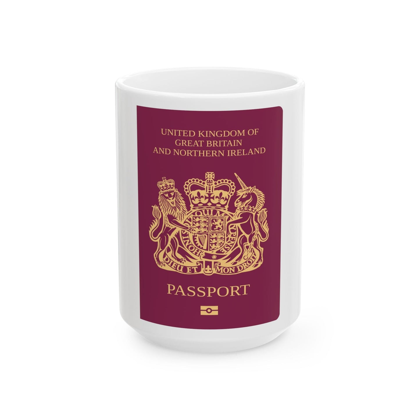 British National Passport - White Coffee Mug