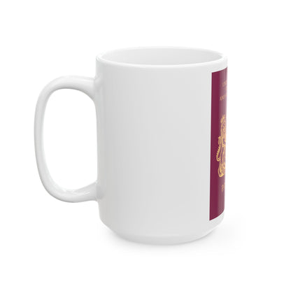 British National Passport - White Coffee Mug