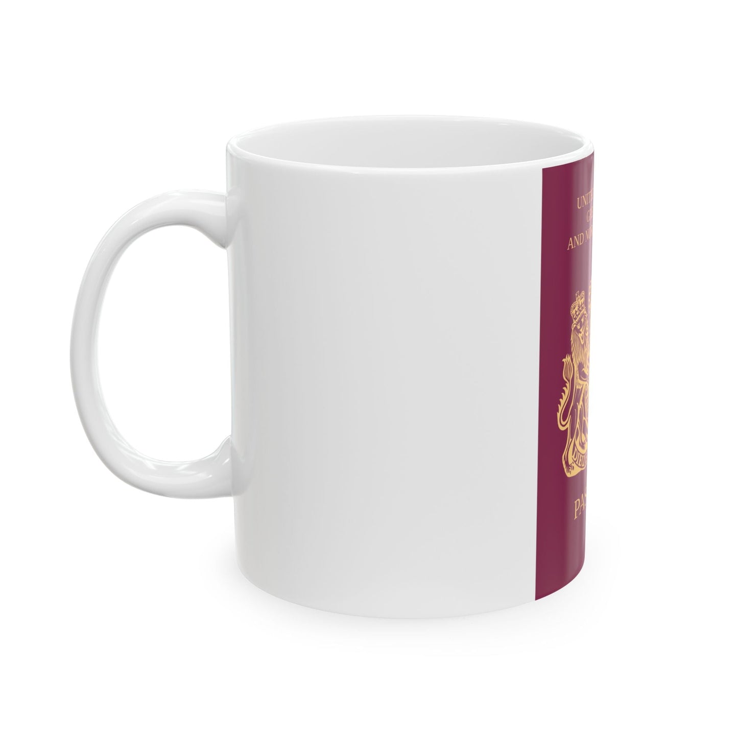 British National Passport - White Coffee Mug