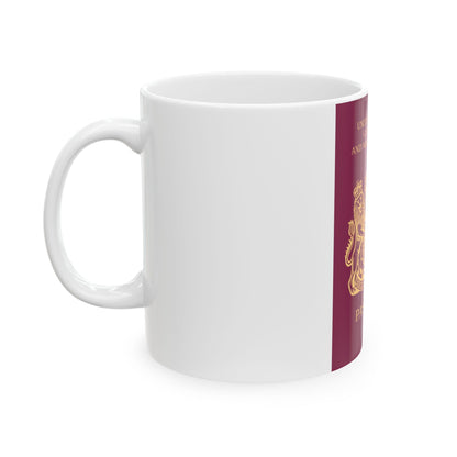 British National Passport - White Coffee Mug