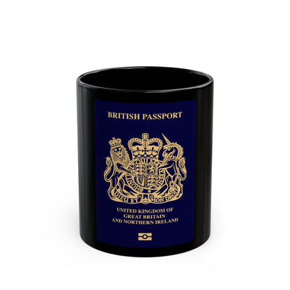 British Passport 2020 - Black Coffee Mug