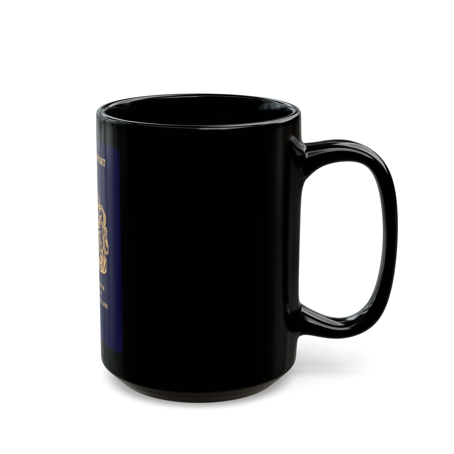 British Passport 2020 (Diplomatic) - Black Coffee Mug