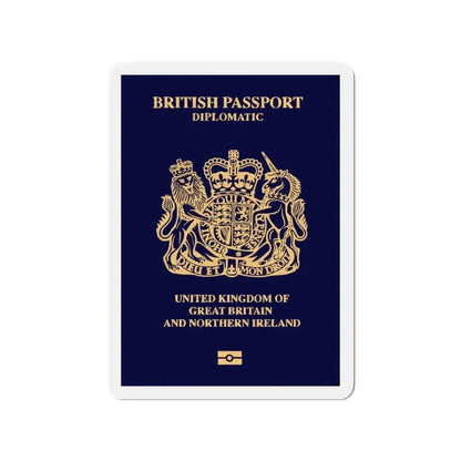 British Passport 2020 (Diplomatic) - Refrigerator Magnet 3 Inch - The Sticker Space
