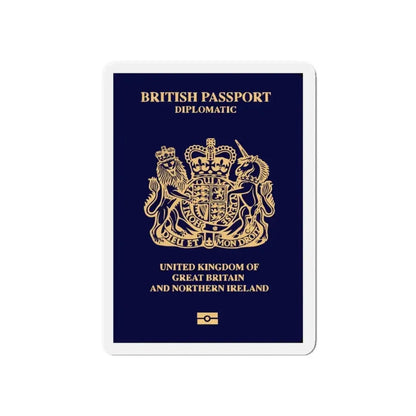 British Passport 2020 (Diplomatic) - Refrigerator Magnet 5 Inch - The Sticker Space