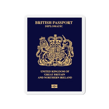 British Passport 2020 (Diplomatic) - Refrigerator Magnet - The Sticker Space