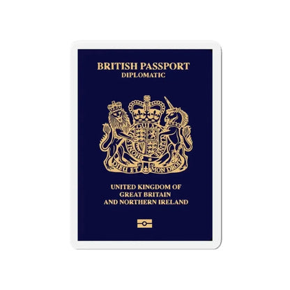 British Passport 2020 (Diplomatic) - Refrigerator Magnet - The Sticker Space