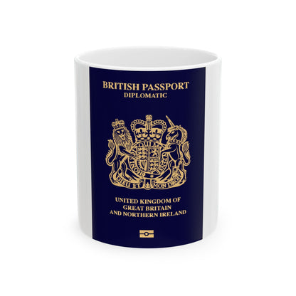 British Passport 2020 (Diplomatic) - White Coffee Mug