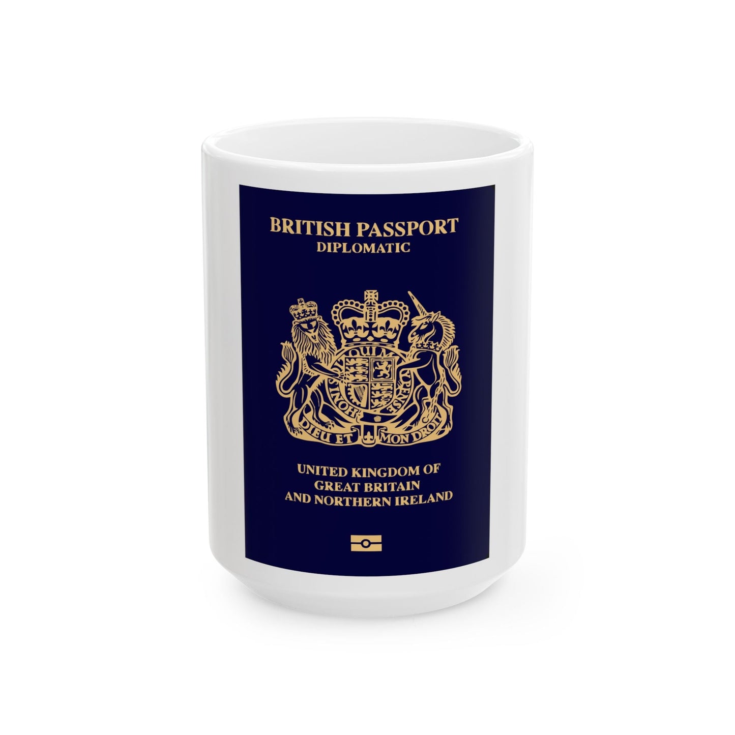 British Passport 2020 (Diplomatic) - White Coffee Mug