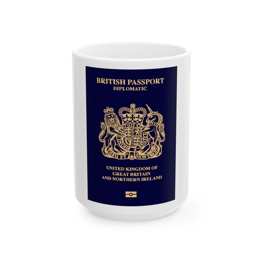 British Passport 2020 (Diplomatic) - White Coffee Mug