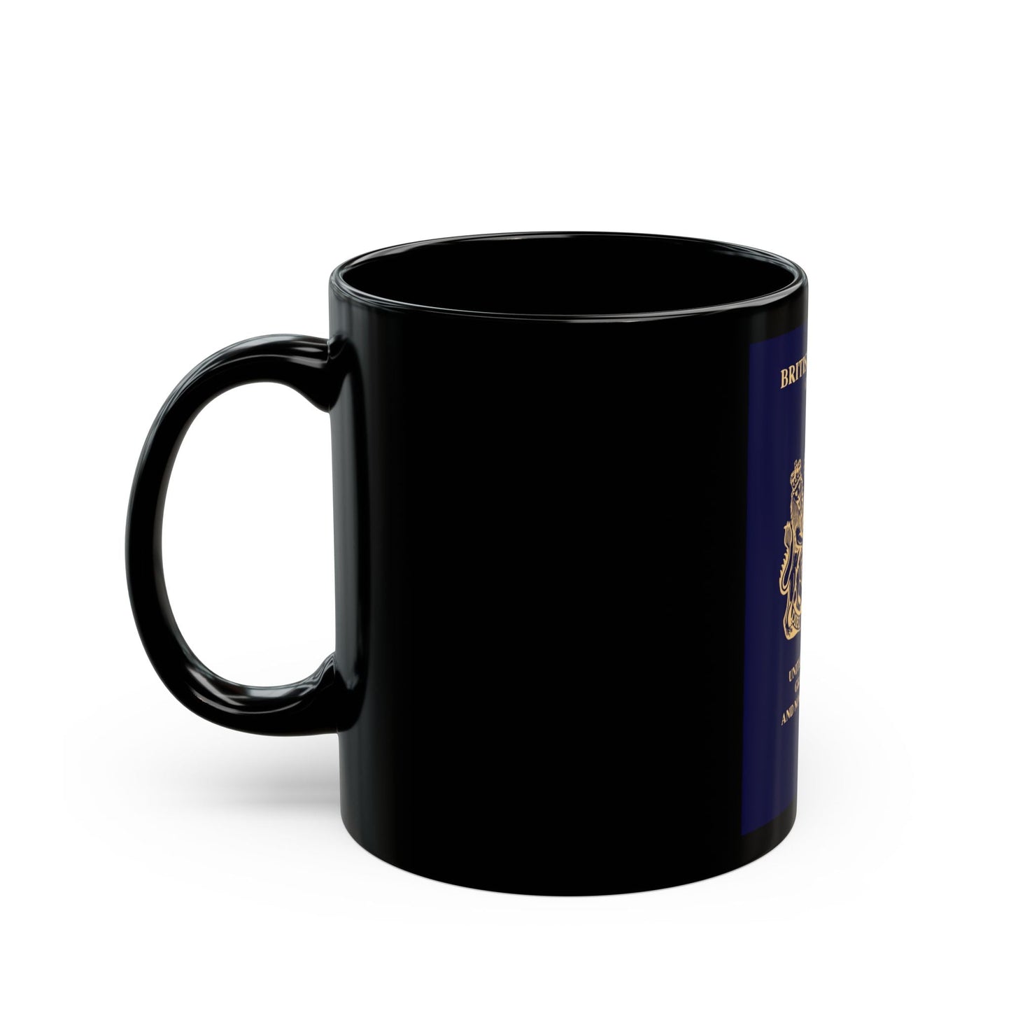 British Passport 2020 (Official) - Black Coffee Mug