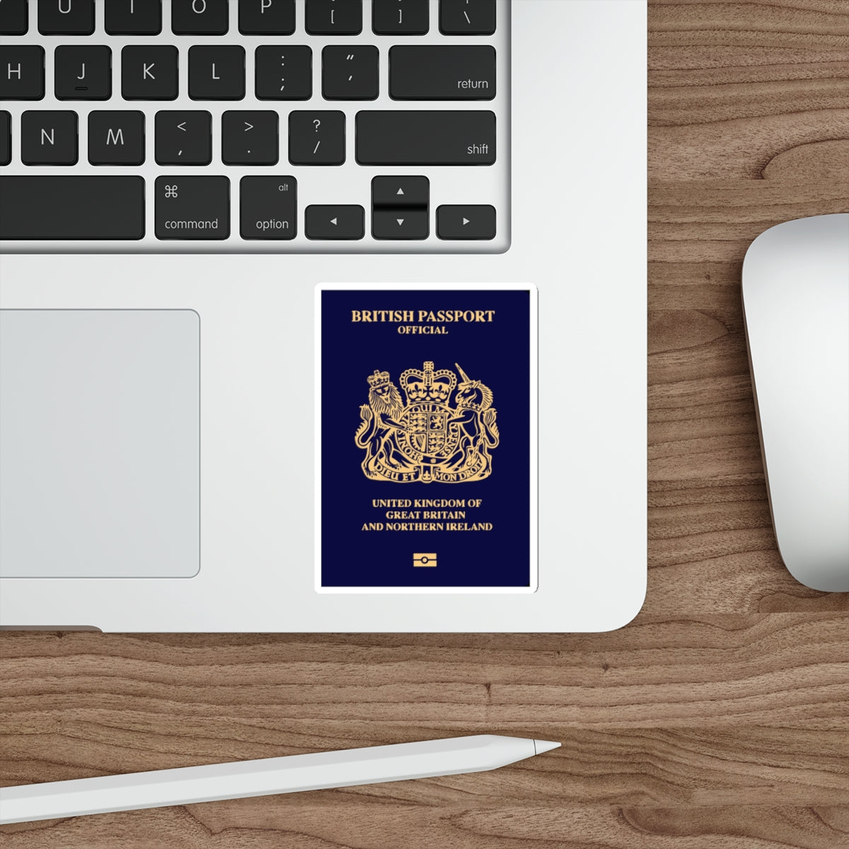 British Passport 2020 (Official) STICKER Vinyl Die-Cut Decal-The Sticker Space