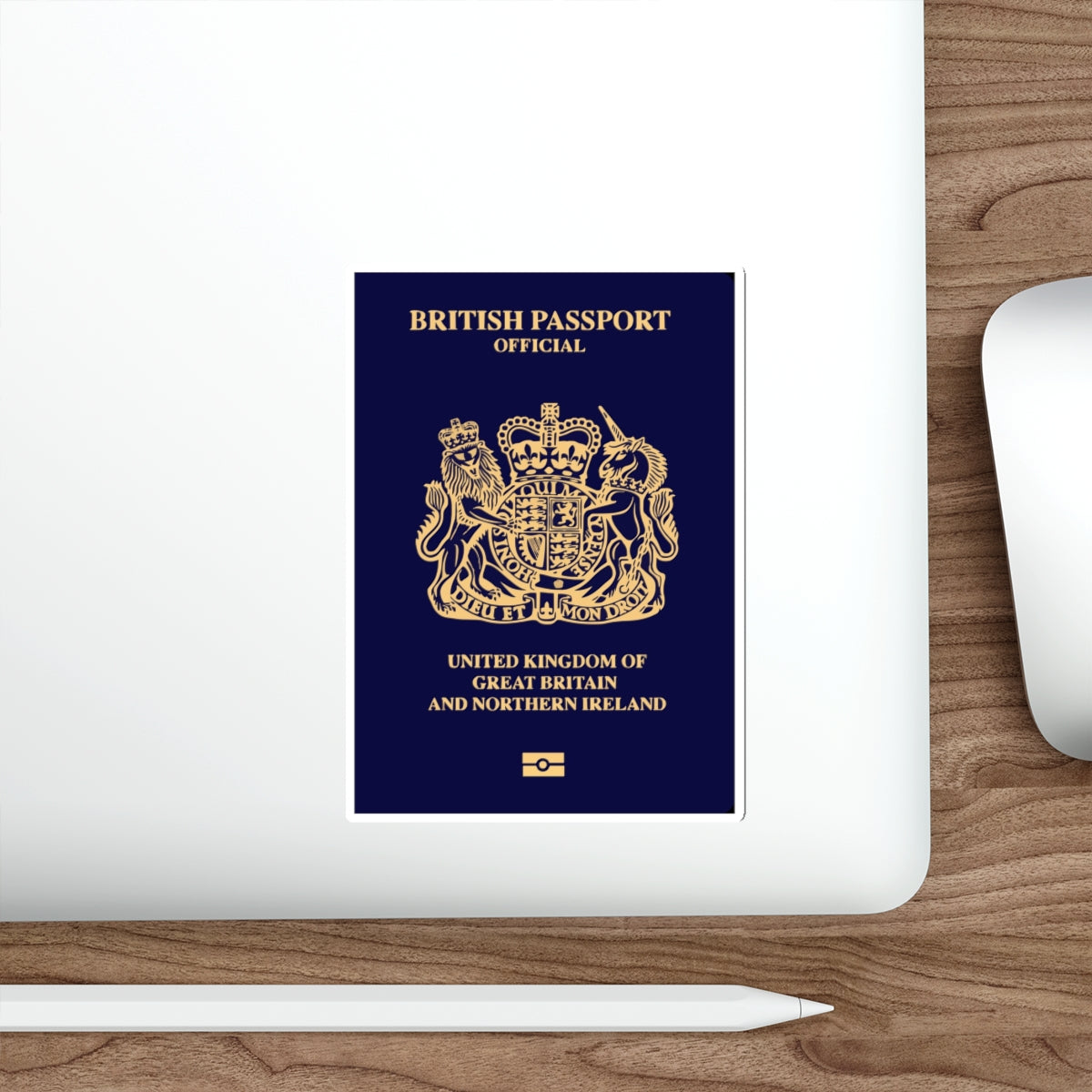 British Passport 2020 (Official) STICKER Vinyl Die-Cut Decal-The Sticker Space