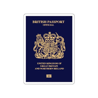 British Passport 2020 (Official) STICKER Vinyl Die-Cut Decal - The Sticker Space