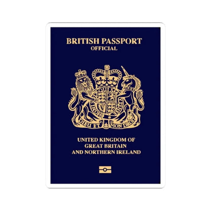 British Passport 2020 (Official) - STICKER Vinyl Kiss-Cut Decal 2 Inch White - The Sticker Space