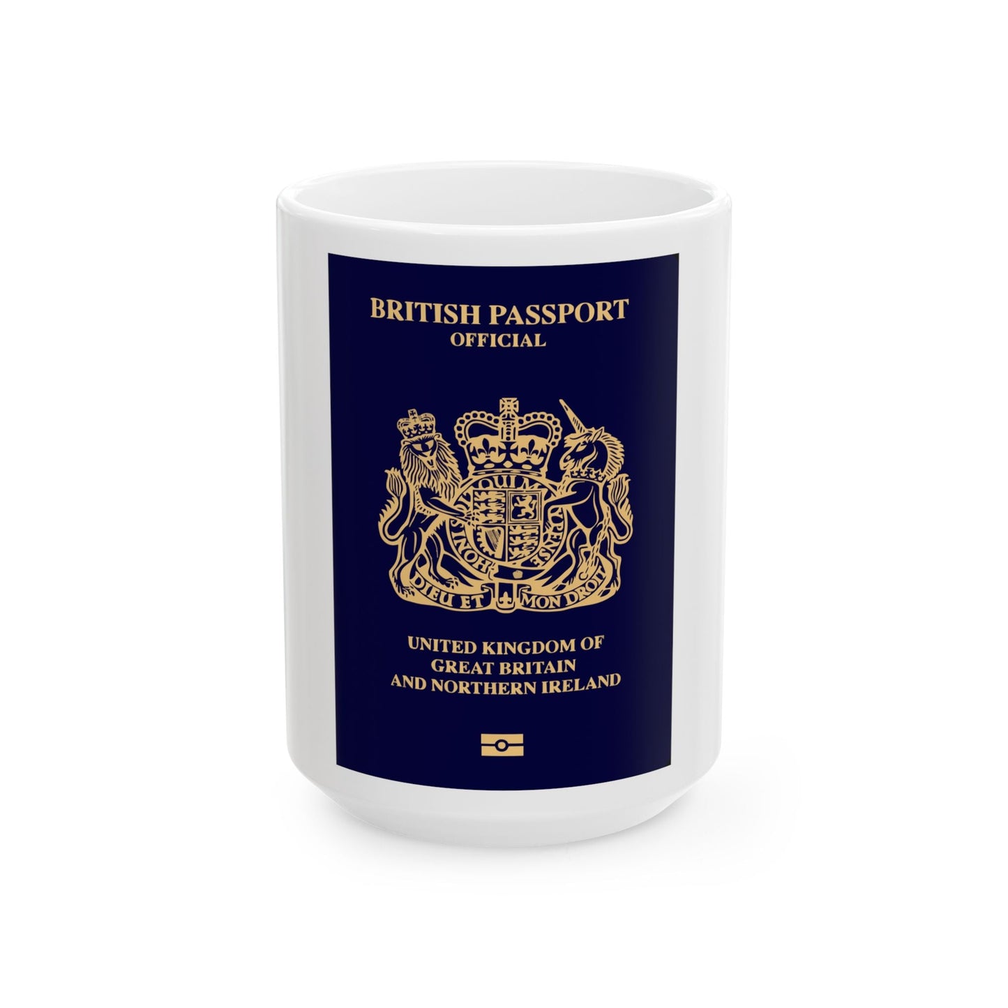 British Passport 2020 (Official) - White Coffee Mug