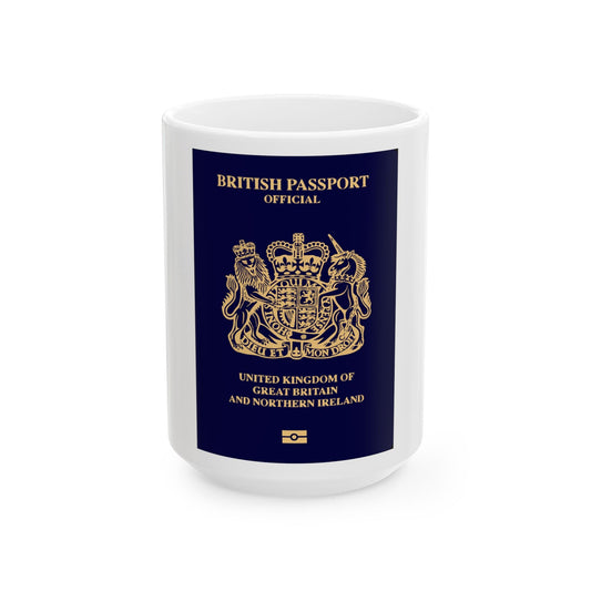 British Passport 2020 (Official) - White Coffee Mug