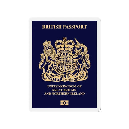 British Passport 2020 - Refrigerator Magnet 2 Inch - The Sticker Space
