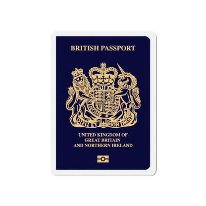 British Passport 2020 - Refrigerator Magnet 5 Inch - The Sticker Space