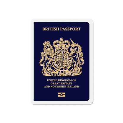 British Passport 2020 - Refrigerator Magnet 6 Inch - The Sticker Space